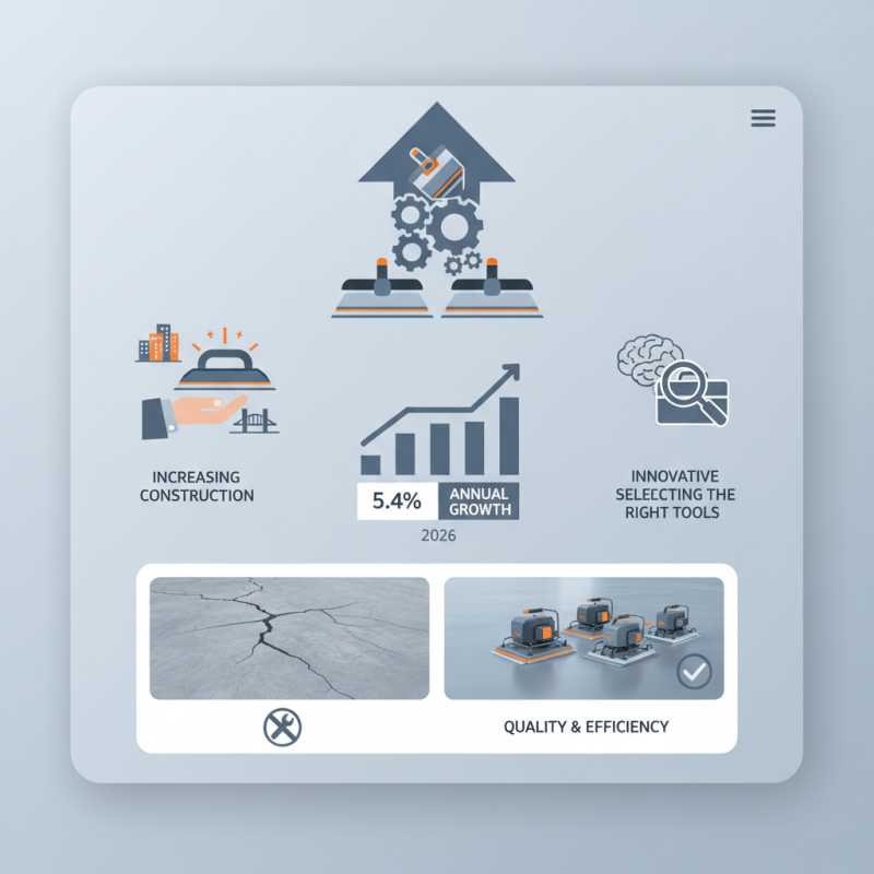 Top Concrete Finishing Tools You Need in 2026 for Perfect Results