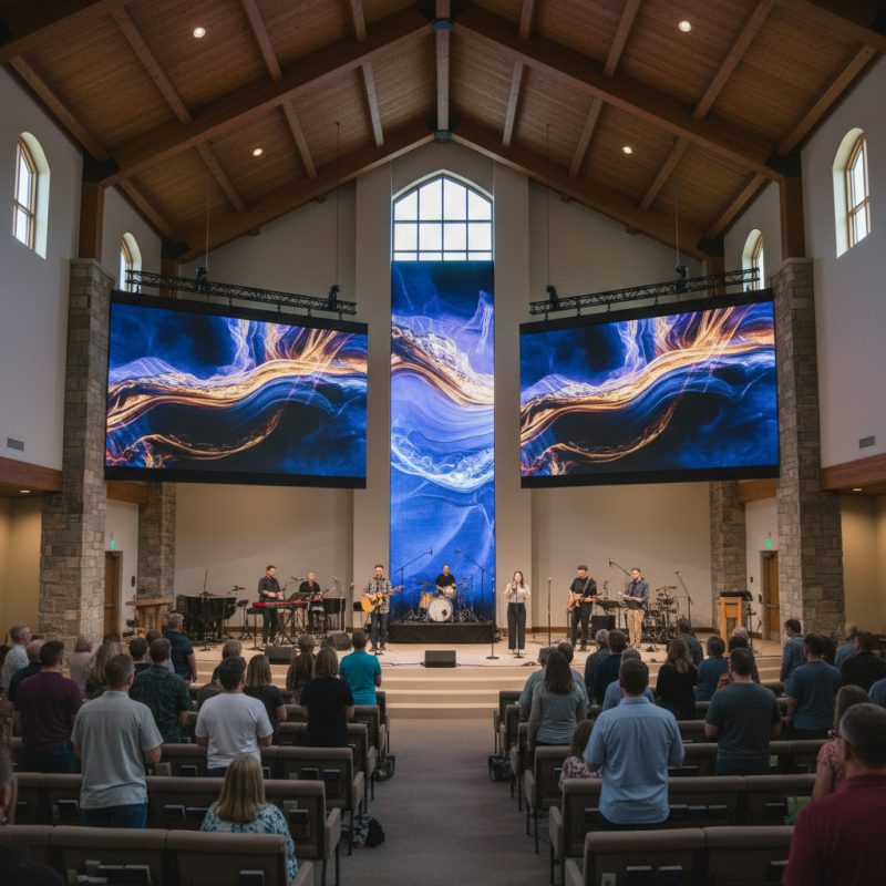 What is the Best LED Screens for Churches and How to Choose Them