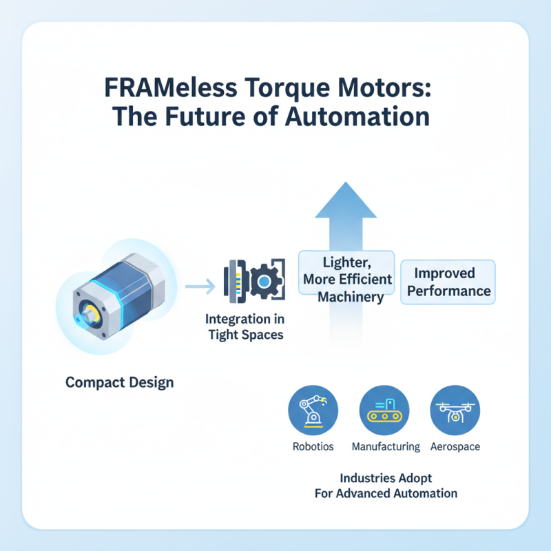 Why Choose Frameless Torque Motors for Your Next Application