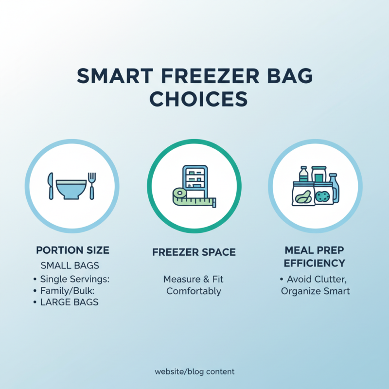 What is the Best Way to Use Frozen Food Bags for Meal Prep