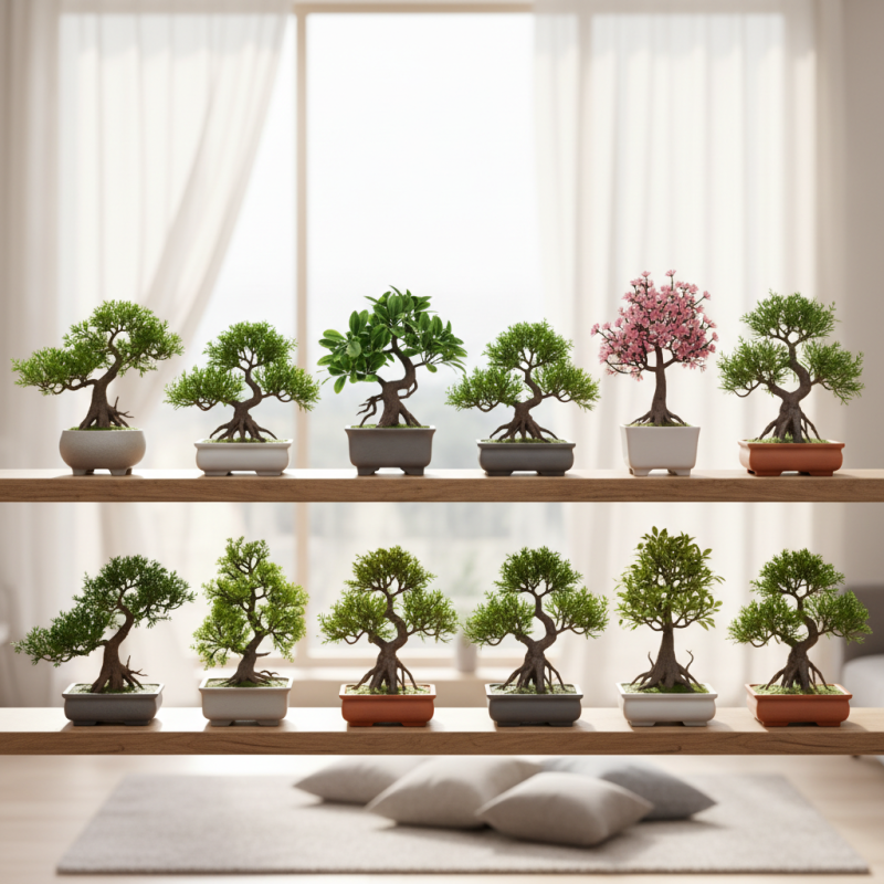 Top 10 Artificial Plant Bonsai Ideas for Home Decoration