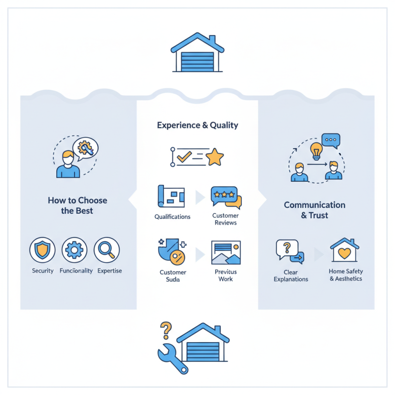 2026 How to Choose the Best Garage Door Fixers for Your Home