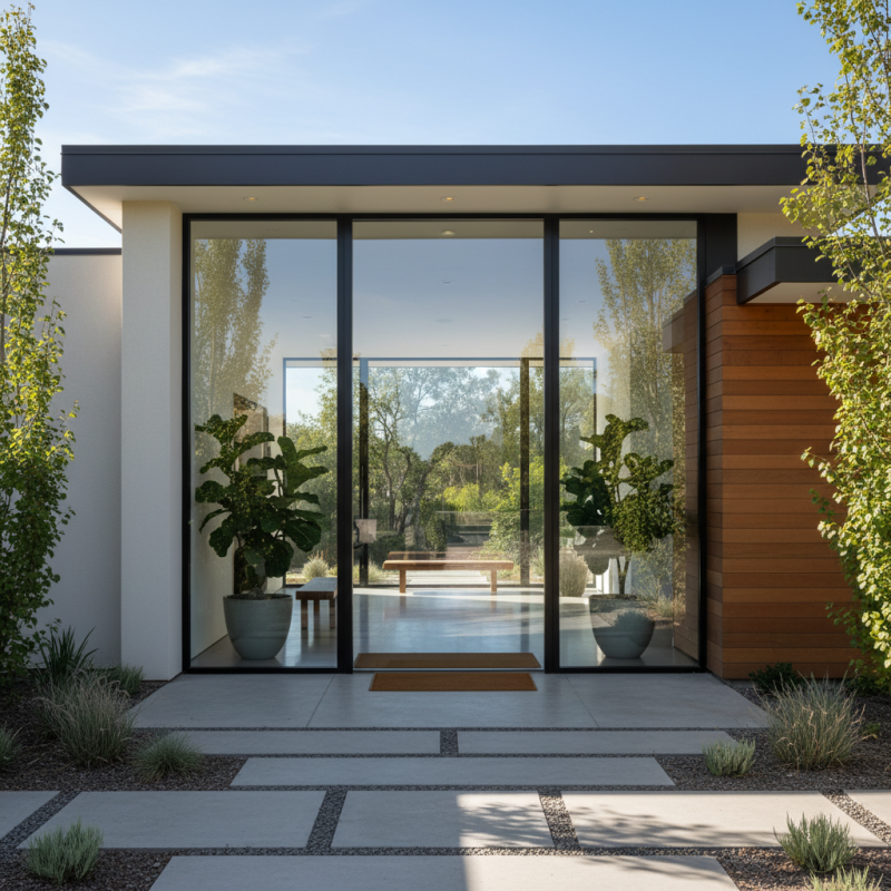 Top Benefits of Glass Front Doors for Modern Homes