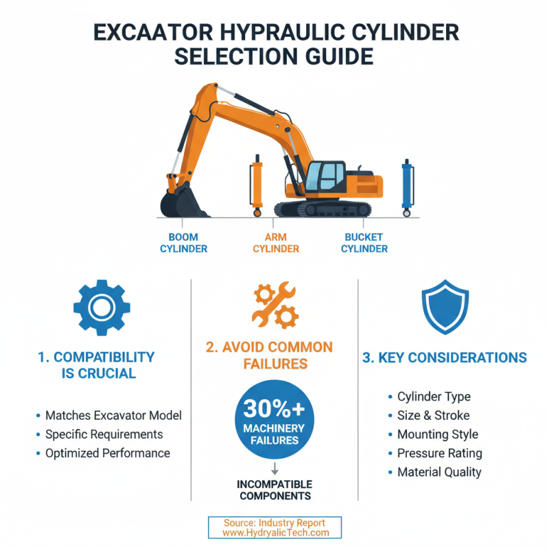 Top Tips for Choosing the Right Excavator Hydraulic Cylinder for Your Needs