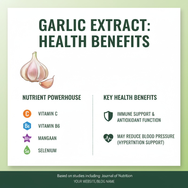 2026 Top Benefits of Garlic Extract: Health Uses and Effectiveness