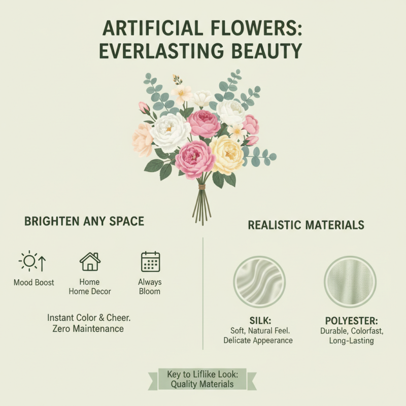 Top 10 Artificial Flowers for Home Decoration Ideas You Must Try