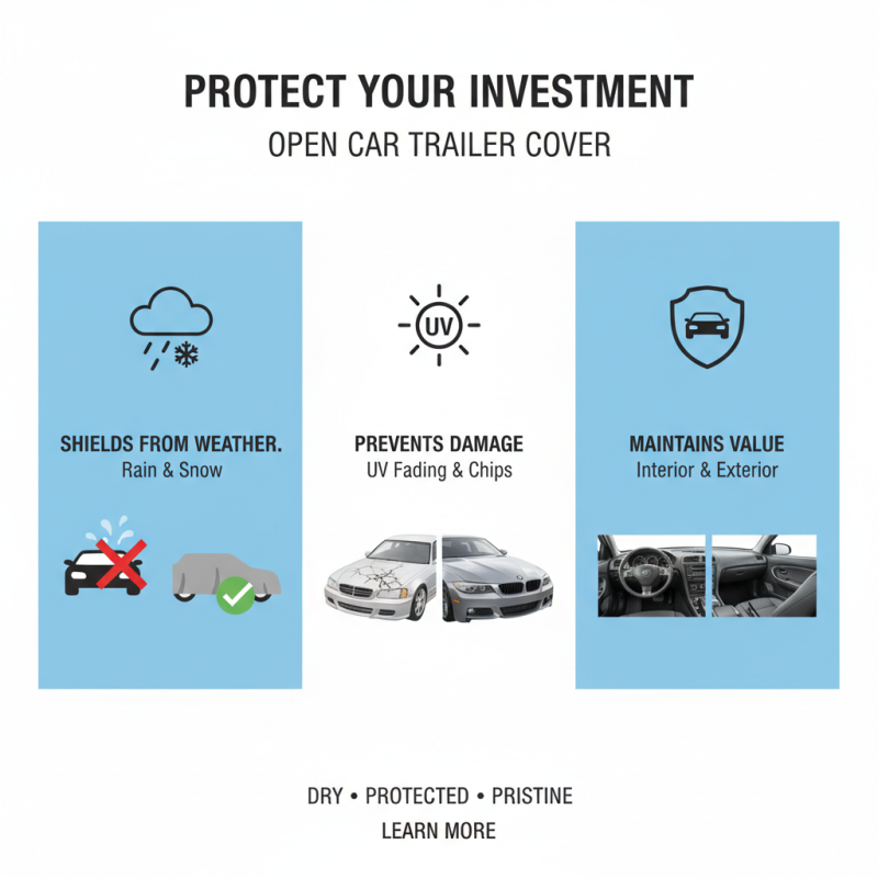 Top 10 Benefits of Using an Open Car Trailer Cover for Your Vehicle