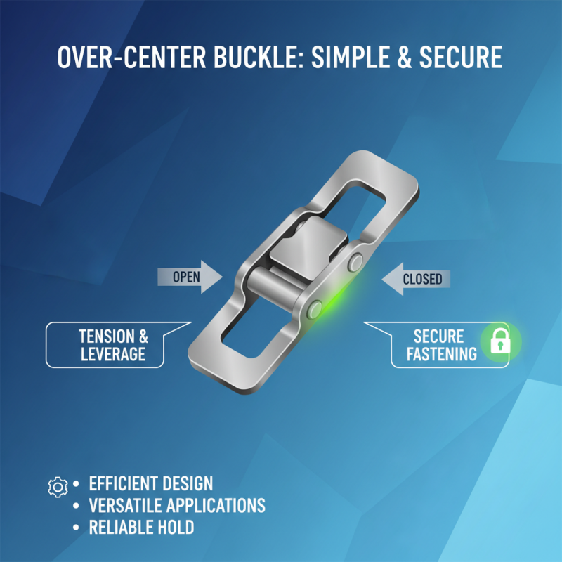 Understanding Over Center Buckle Applications and Benefits