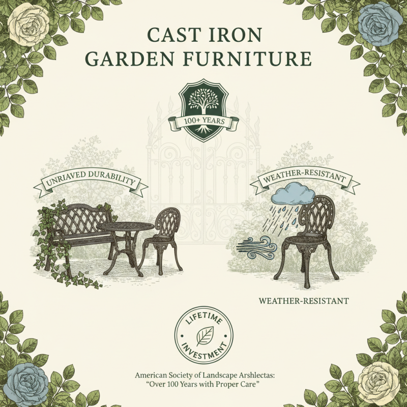 Top 10 Benefits of Cast Iron Garden Furniture for Your Outdoor Space