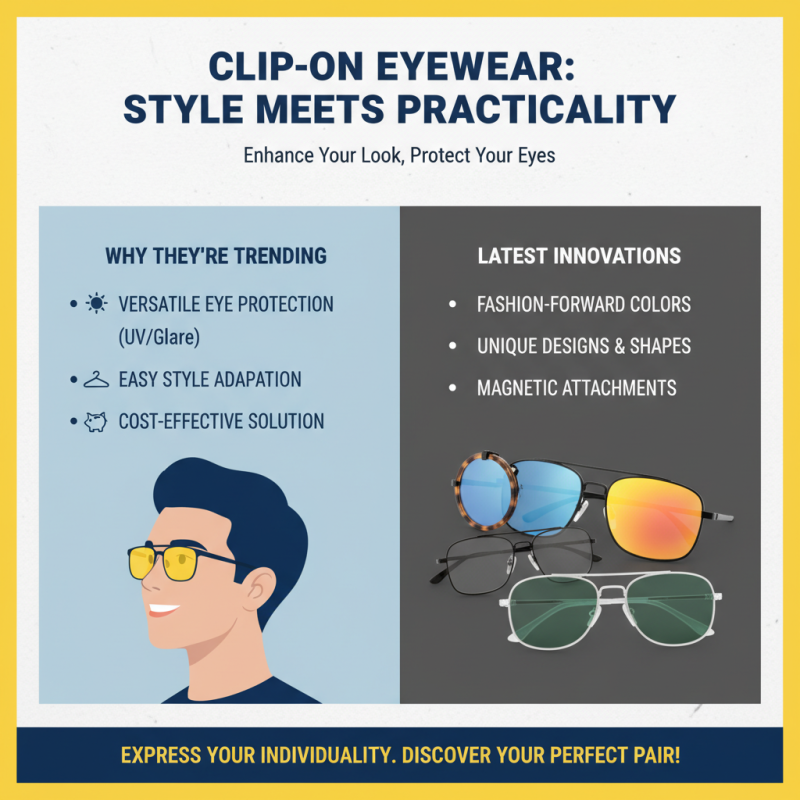 Why Clip-on Glasses Are the Best Solution for Stylish Eye Protection