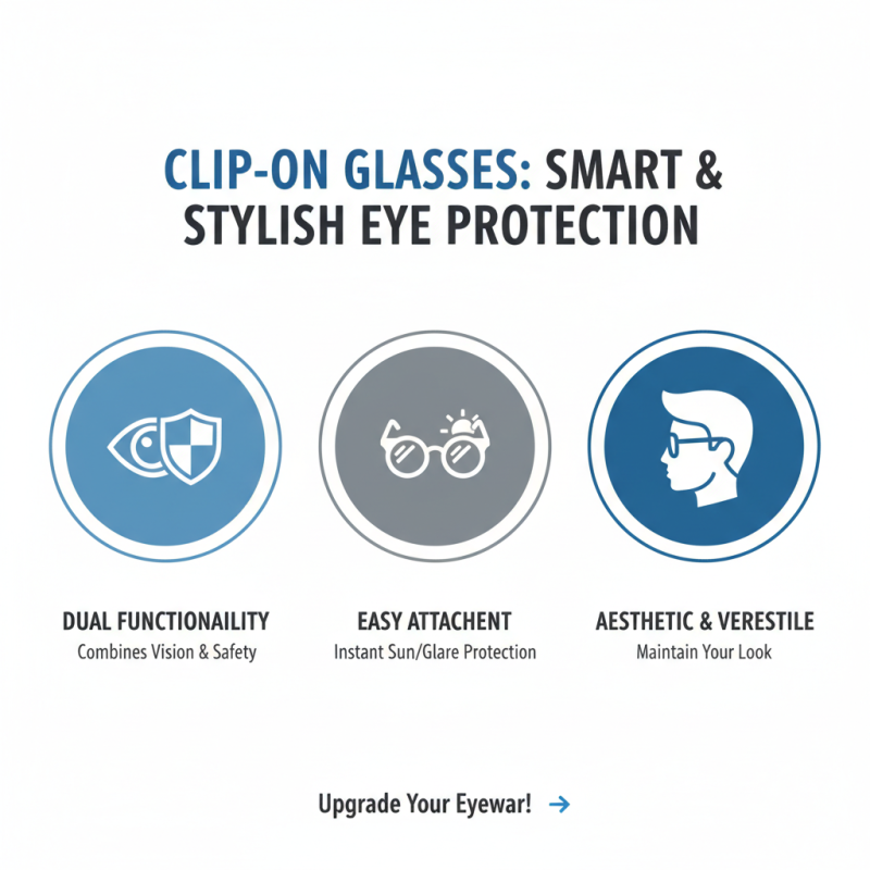 Why Clip-on Glasses Are the Best Solution for Stylish Eye Protection