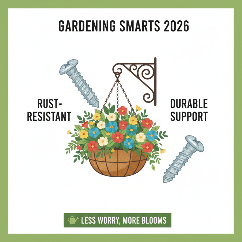 Why You Should Choose Galvanized Flower Basket Screws for Your Projects in 2026