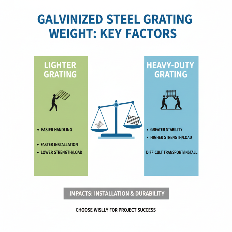 Why is Galvanized Steel Grating Weight Important for Your Projects?