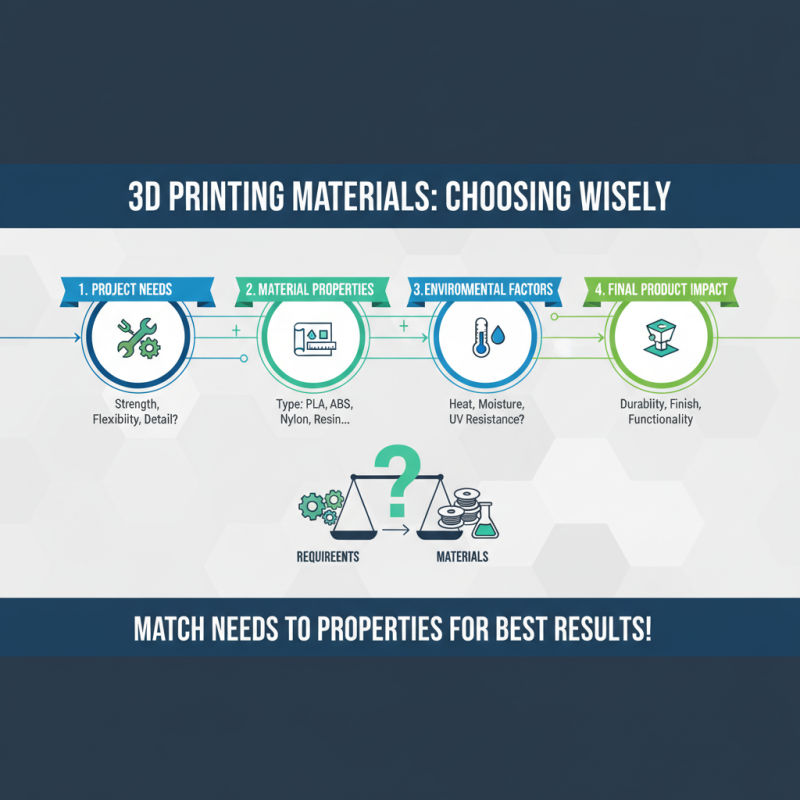 How to Choose the Right 3D Printing Materials for Your Projects