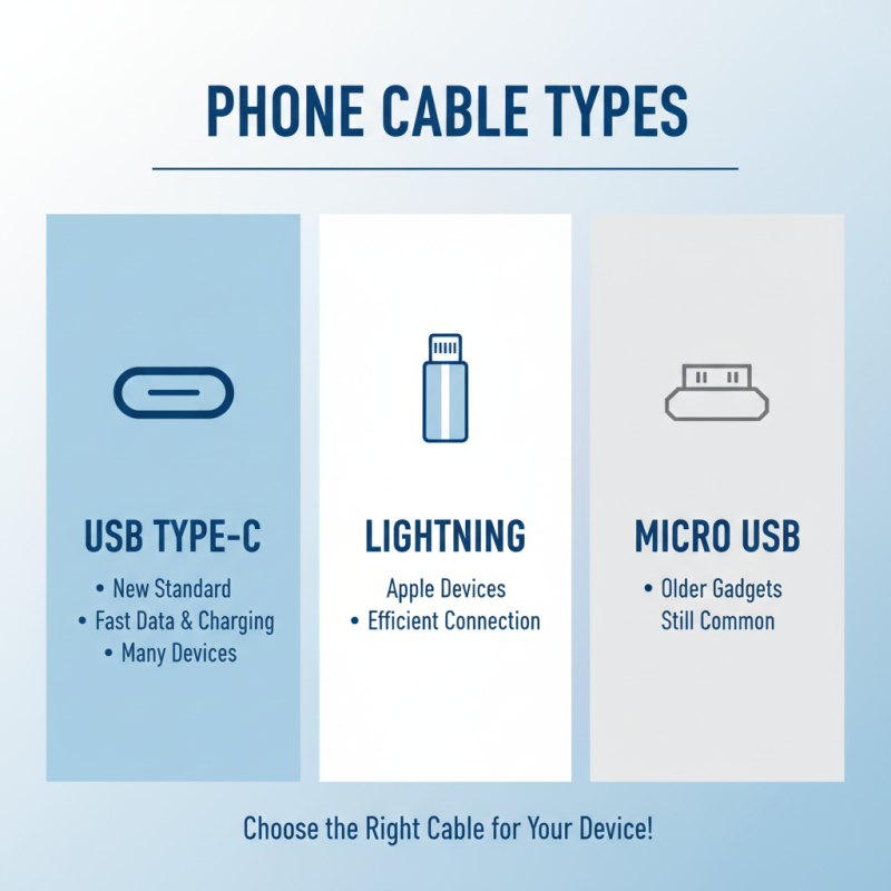 How to Choose the Right Phone Cable for Your Device and Needs