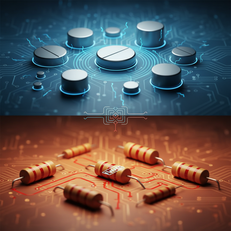 Top Capacitors vs Resistors: Key Differences and Applications Explained