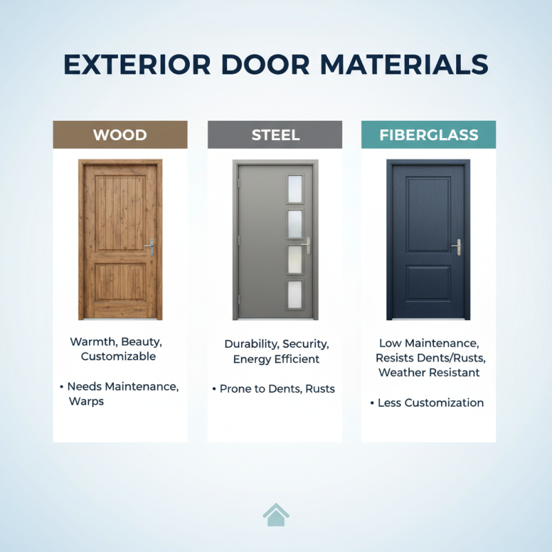 How to Choose the Best Exterior Door Materials for Your Home