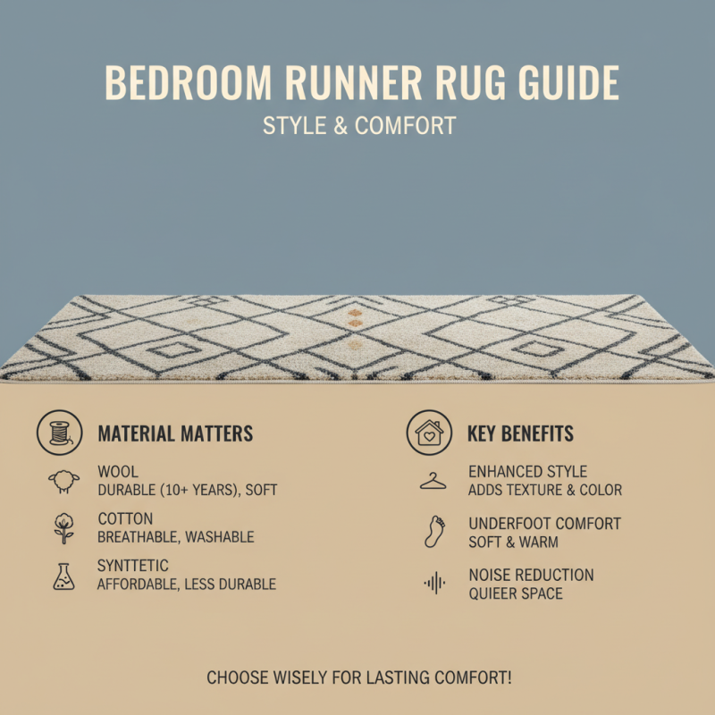 How to Choose the Perfect Bedroom Runner Rugs for Your Home Decor