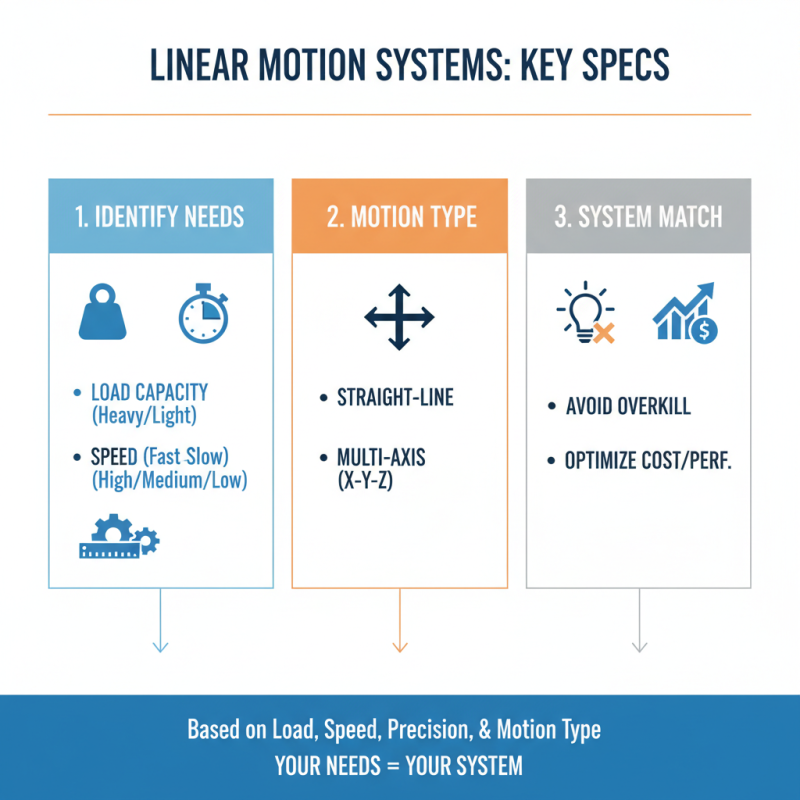 How to Choose the Best Linear Motion System for Your Application