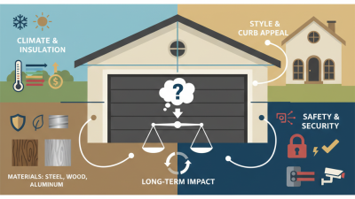 How to Choose the Best Overhead Garage Doors for Your Home