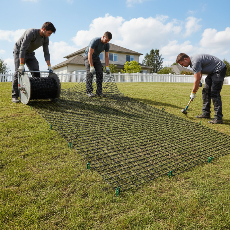 How to Install Grass Protection Mesh for Effective Soil Erosion Control