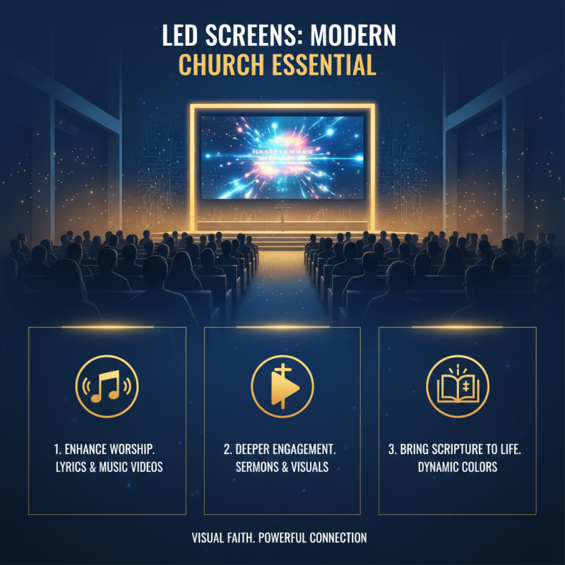 What is the Best LED Screens for Churches and How to Choose Them