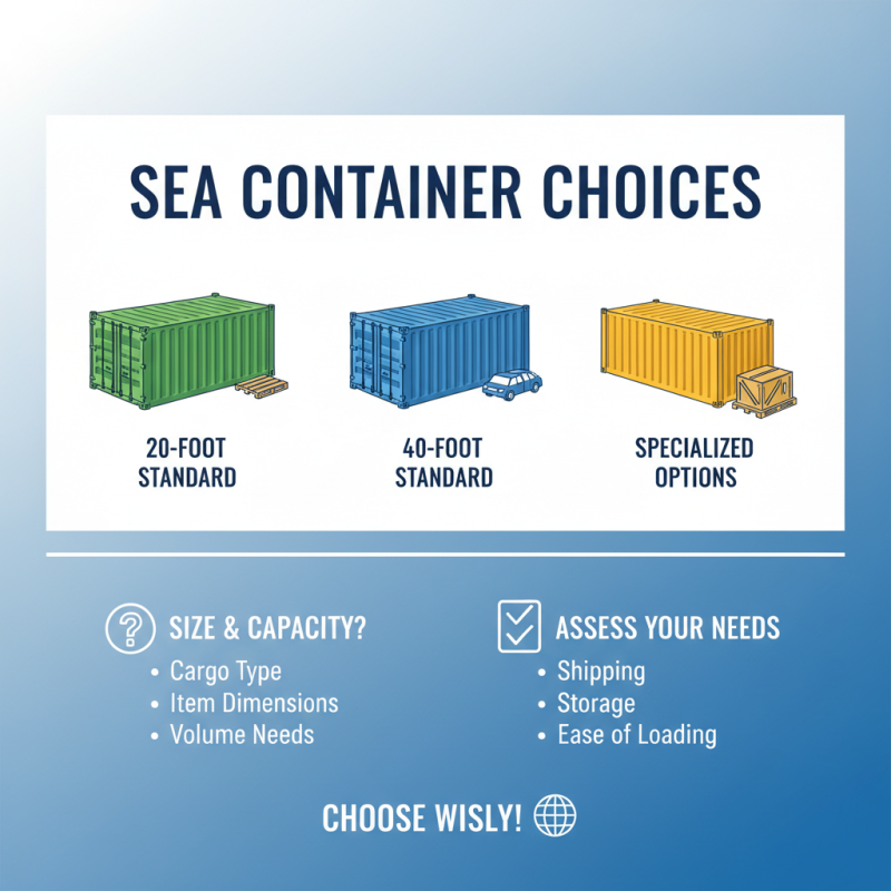 Best Sea Container Options for Shipping and Storage Solutions