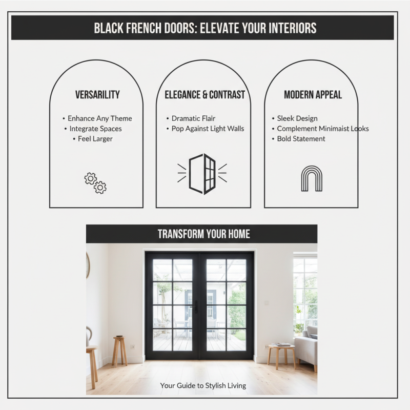 Best Black French Doors Designs for Stylish Home Interiors