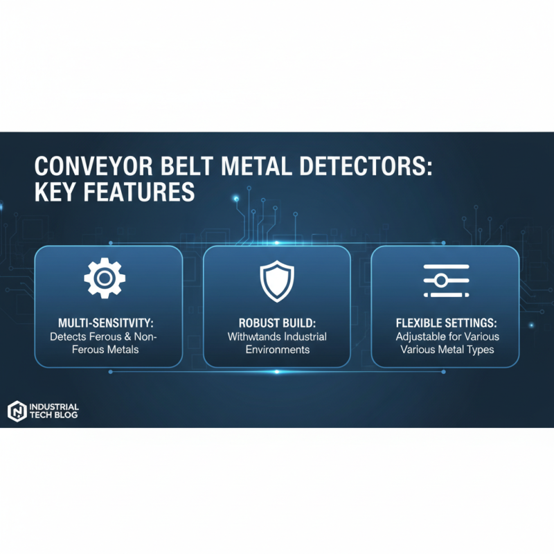 Best Metal Detectors for Conveyor Belts to Ensure Product Safety