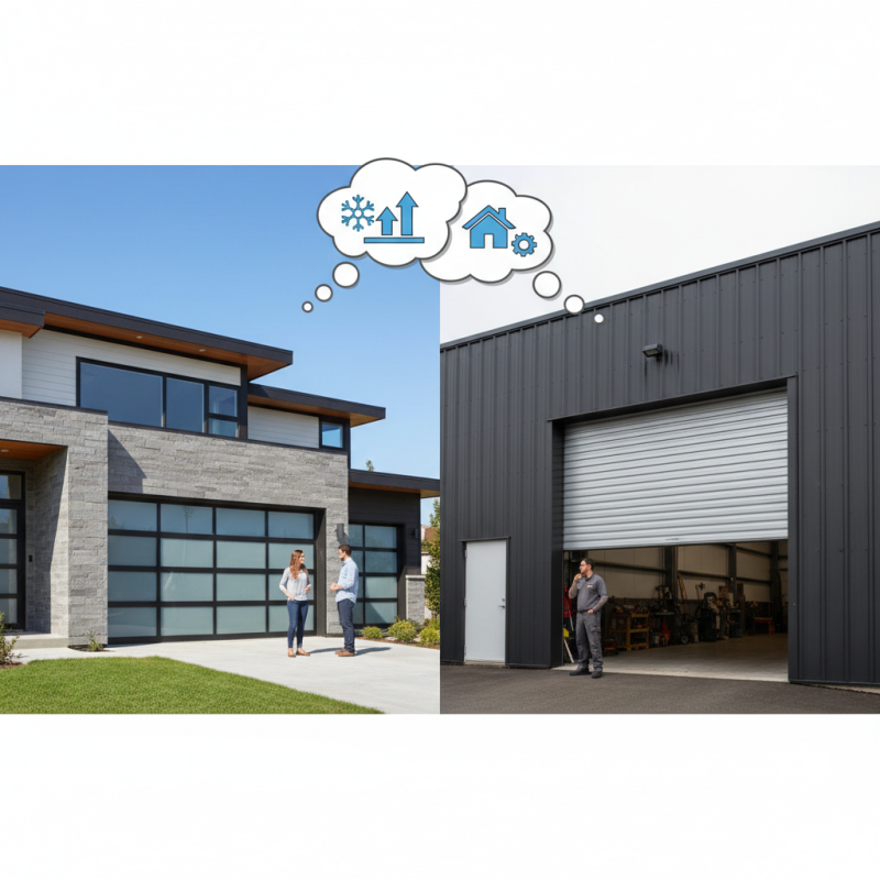 How to Choose the Best Over Head Doors for Your Home or Business