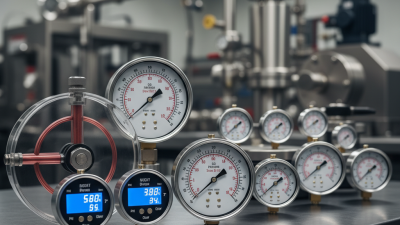 Top Types of Pressure Gauges for Accurate Measurement in Various Applications