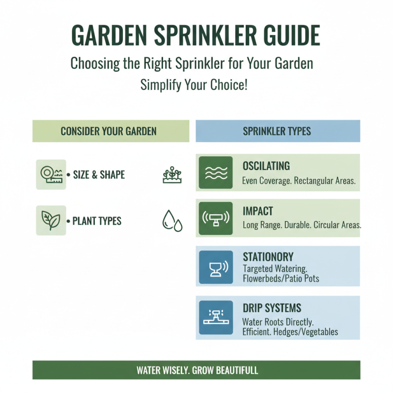 How to Choose the Right Sprinkler Irrigation Parts for Your Garden