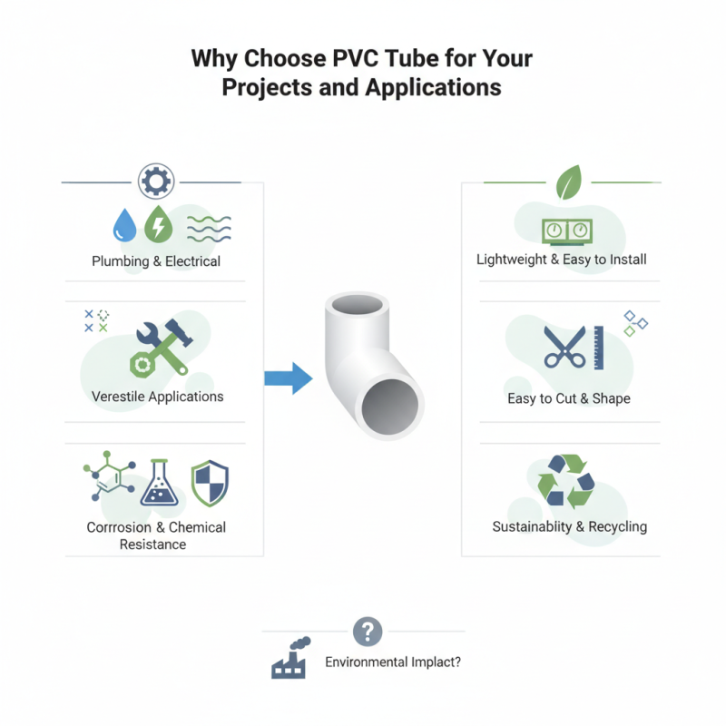 Why Choose PVC Tube for Your Projects and Applications