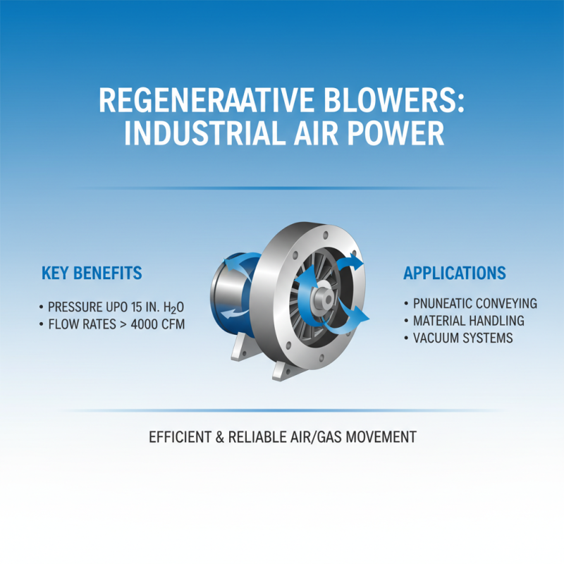 Why Are Regenerative Blowers Essential for Industrial Applications