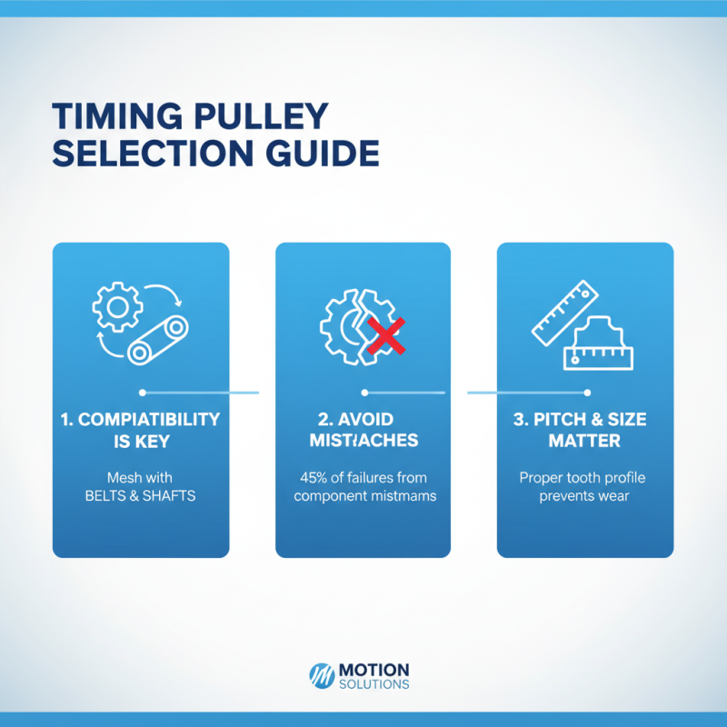 How to Choose the Right Timing Pulleys for Your Project
