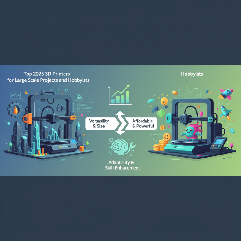 Top 2025 3D Printers for Large Scale Projects and Hobbyists