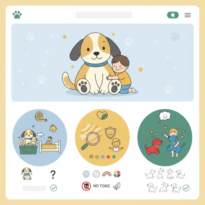 How to Choose the Perfect Big Dog Stuffed Animal for Your Child