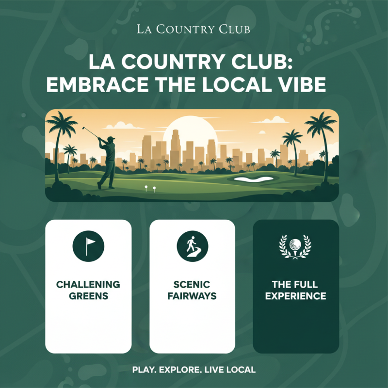 10 Essential Tips for Enjoying LA Country Club Like a Local