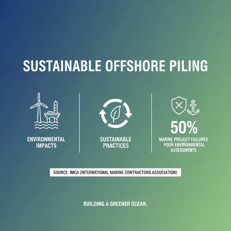 How to Install Offshore Piles for Sustainable Marine Structures