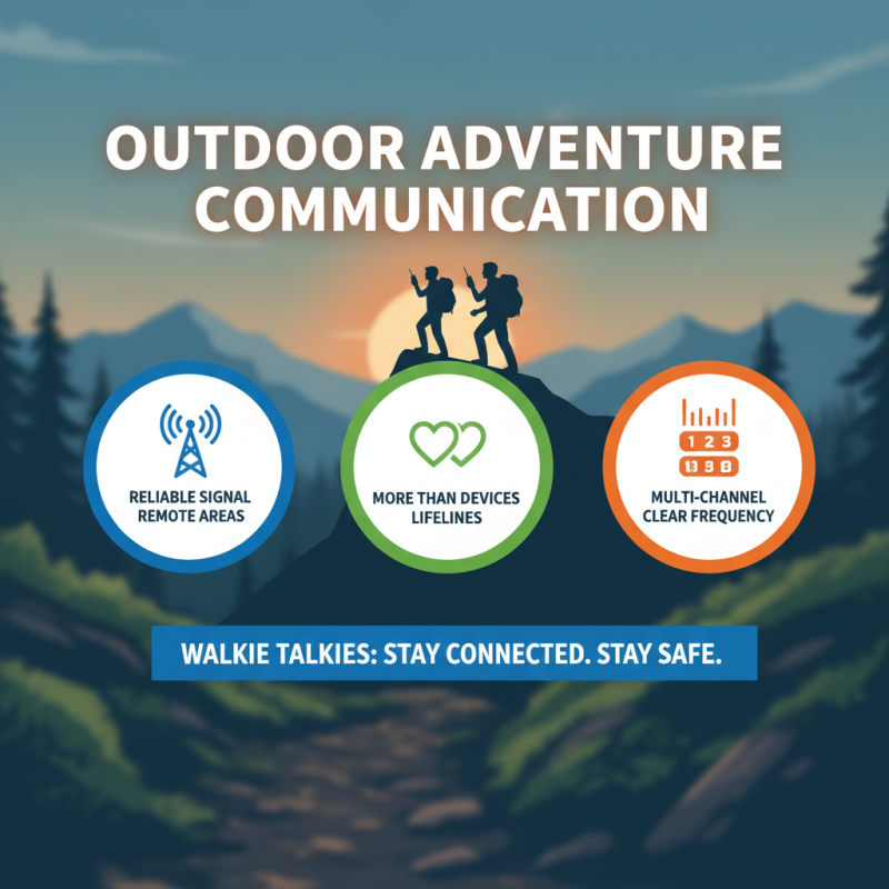 Why Walkie Talkies Are Essential for Outdoor Adventures and Communication