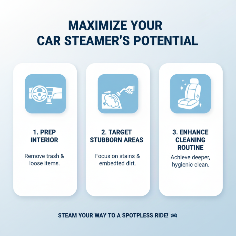 Why You Should Use a Car Steamer for Your Vehicle Cleaning Needs