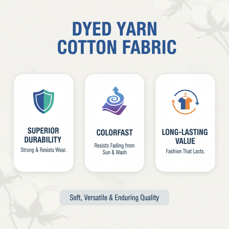 Why Choose Dyed Yarn Cotton Fabric for Your Fashion and Textile Needs