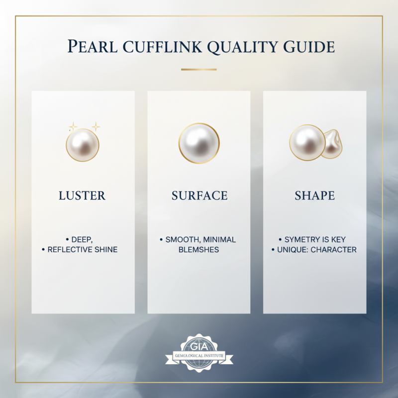2026 How to Choose the Perfect Pearl Cufflinks