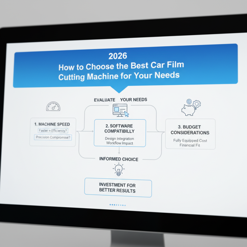 2026 How to Choose the Best Car Film Cutting Machine for Your Needs