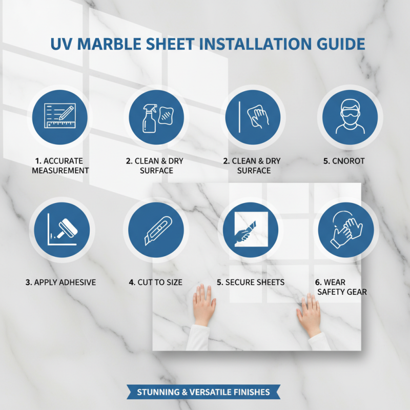 What is Uv Marble Sheet and How is it Used in Home Decoration