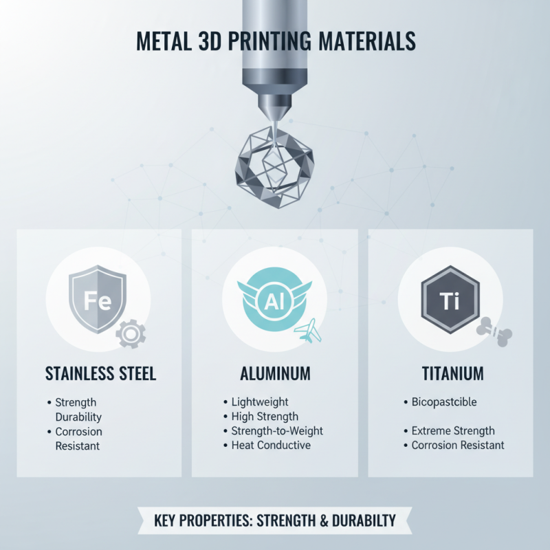Top 10 3D Printer Metal Materials for High Quality Printing