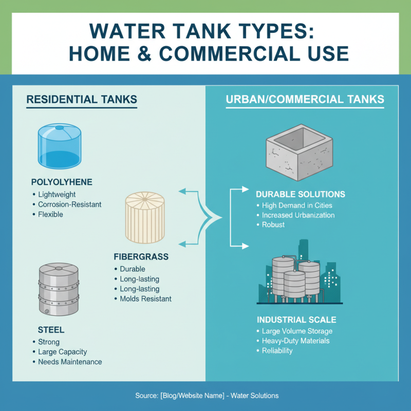 2026 Top Water Tank Types for Home and Commercial Use