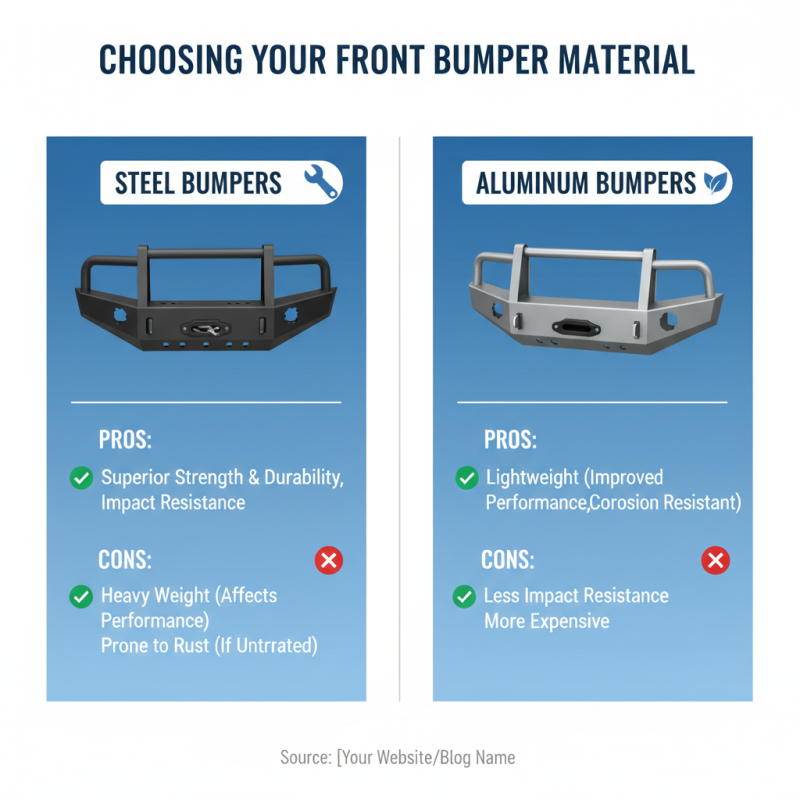 2026 How to Choose the Best Front Bumper for Your Vehicle