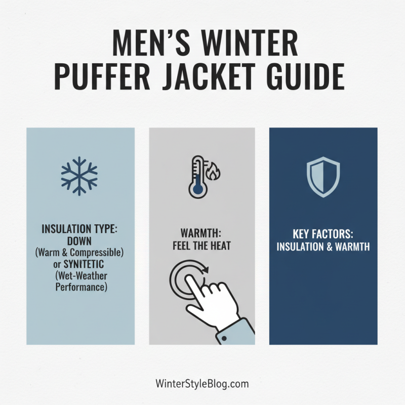 How to Choose the Best Mens Puffer Jacket for Winter