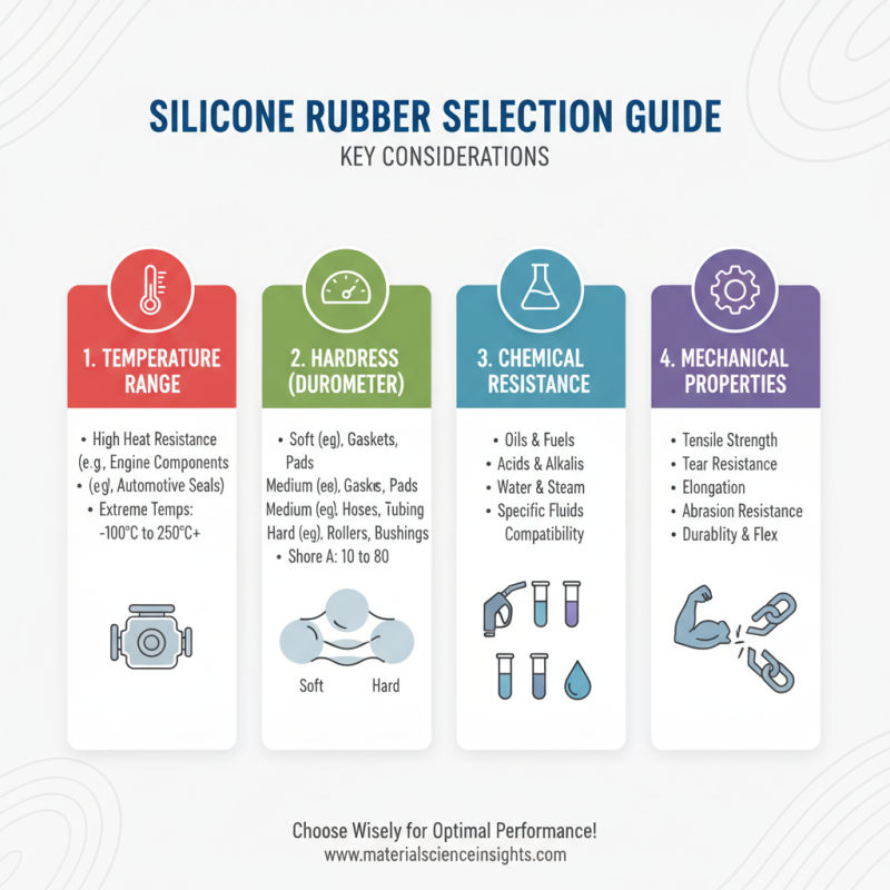How to Choose the Right Silicone Rubber for Your Project Needs